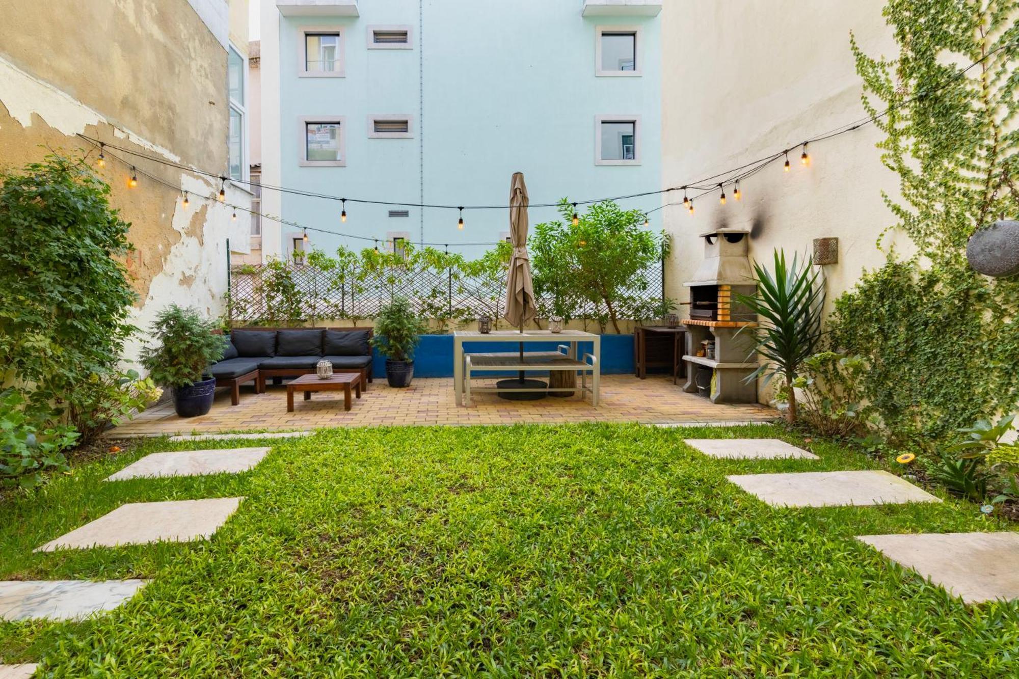 Lisbon Intendente Terrace Apartment With Bbq Exteriör bild